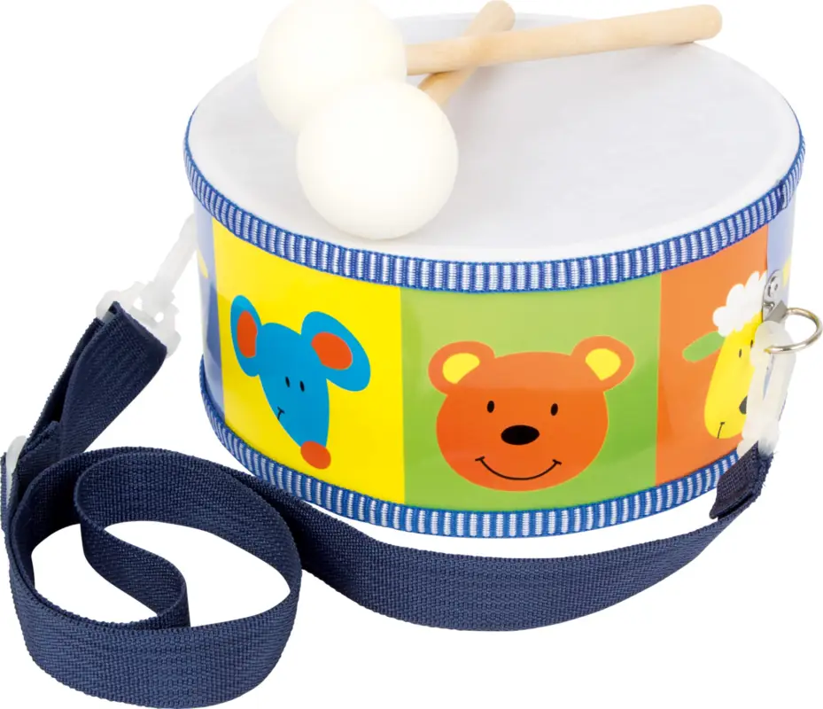 Soldes small foot Instruments de musique en bois pour enfants tambour animaux