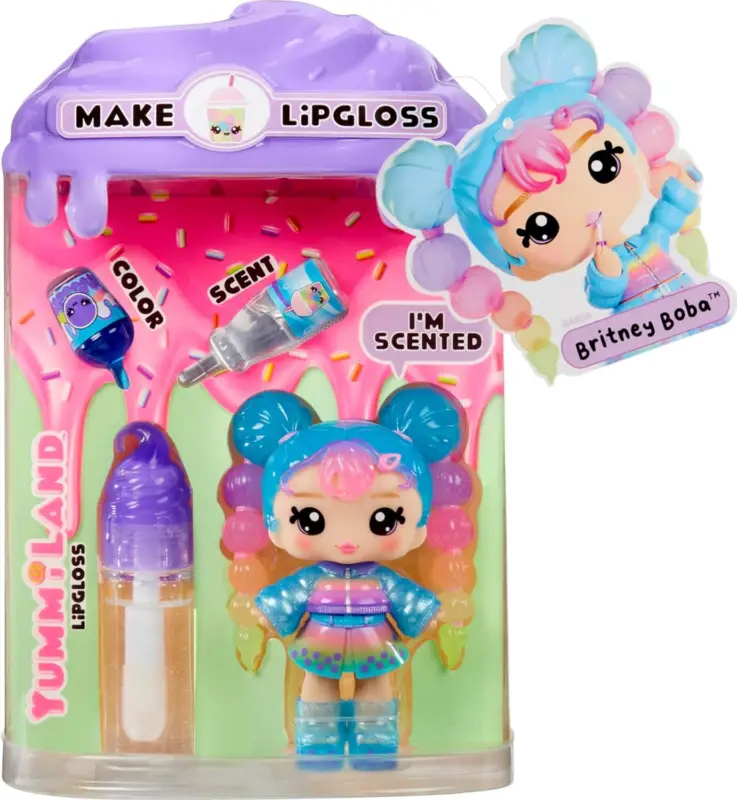 Yummiland Petite poupée avec brillant à lèvres, série 2 - Britney Boba Dernière Chance