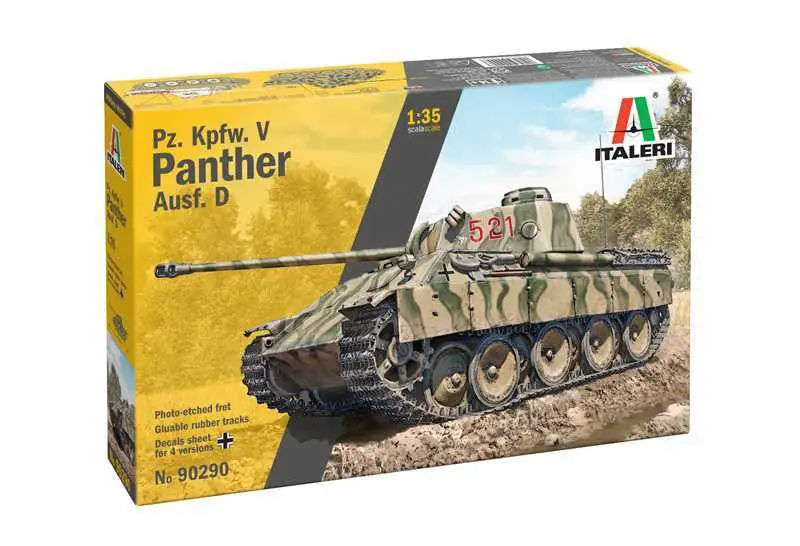 Prix Bas Maquette de char 90290 - Pz. Kpfw. V Panther Ausf. D (1:35)