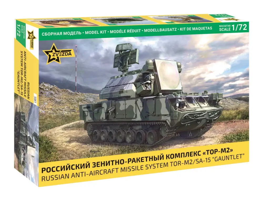 Maquette militaire 5081 - TOR-M2/SA-15 "Gauntlet" (1:72) Must-Have